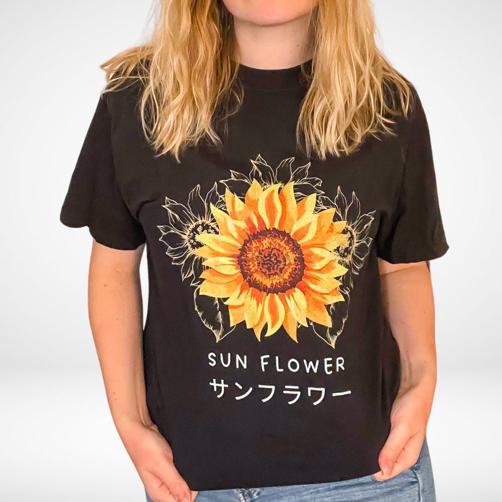 Japanese Sunflower Tee