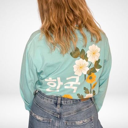 Korea Spring Long Sleeve Tee